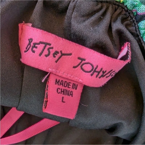 BETSEY JOHNSON Toucans & Leopards Fine
Mesh Maxi Halter Dress fairy - Picture 15 of 15